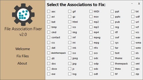 File Association Fixer     