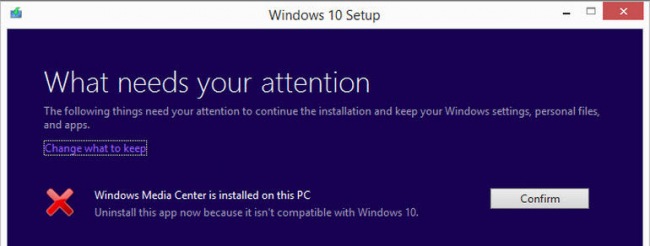 Windows Media Center не войдёт в состав Windows 10