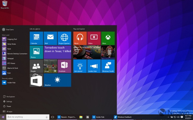   : Windows 10 Insider Preview 10114