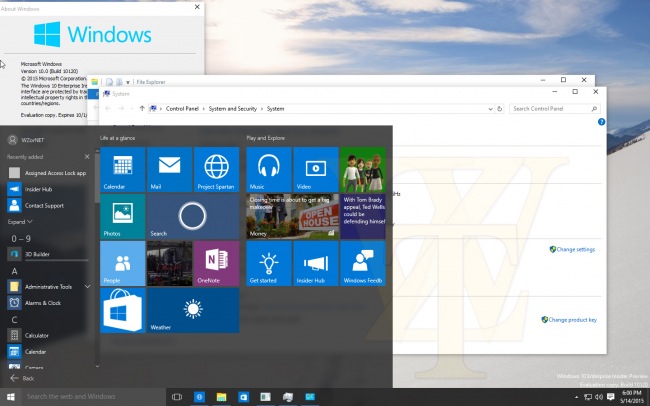  Windows 10 Enterprise Insider Preview 10120  10123