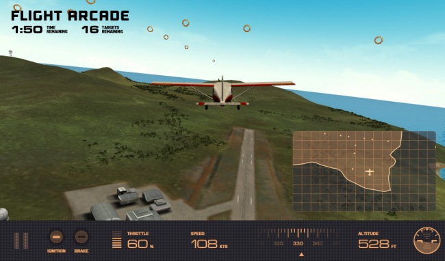 Flight Arcade — аркадный авиасимулятор от Microsoft