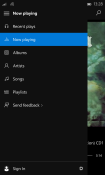 Скриншоты Windows 10 Mobile Insider Preview 10080: новые приложения Музыка и Видео