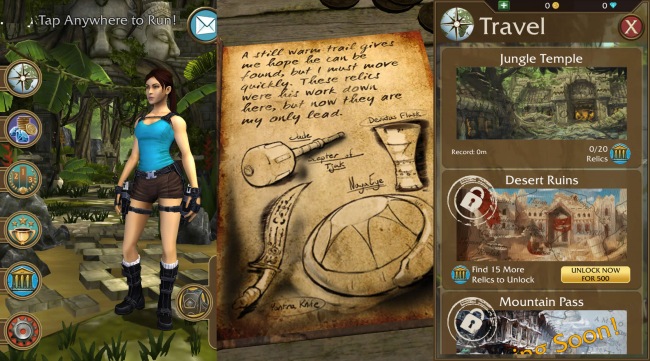 Lara Croft: Relic Run — приключенческий раннер о расхитительнице гробниц