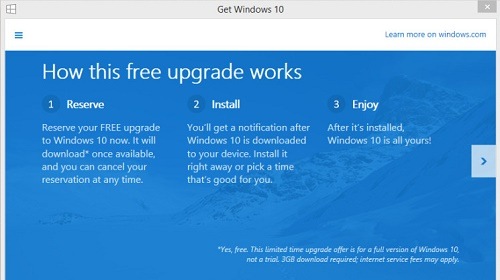 Microsoft начала предлагать Windows 10 пользователям Windows 7 и 8