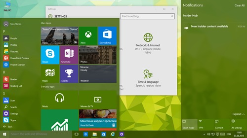    Windows 10 Insider Preview 10147