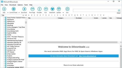 DDownloads — «магазин» бесплатных программ