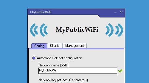MyPublicWiFi — раздаём интернет по Wi-Fi