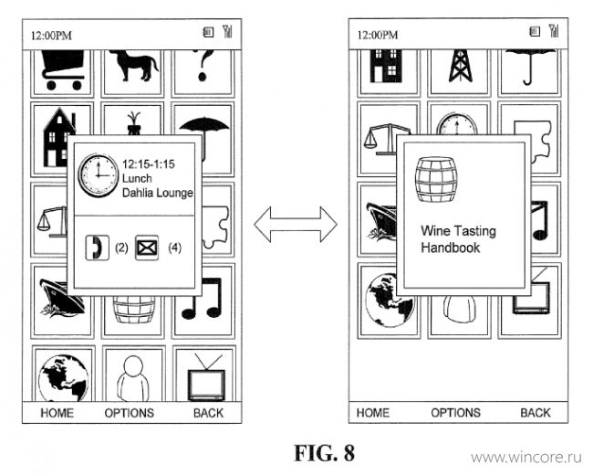 Microsoft получила патент на «независимые плитки» начального экрана