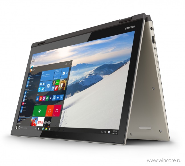 Toshiba Satellite Radius 15 4K Ultra HD Edition      4K-
