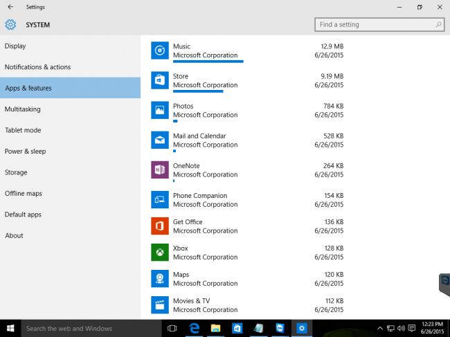    Windows 10 Insider Preview Build 10154