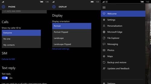  Windows 10 Mobile Insider Preview 10166