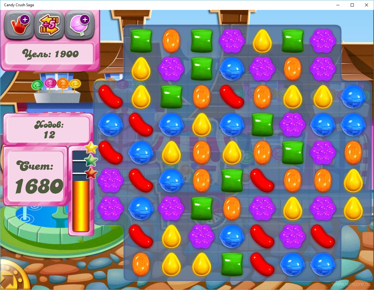 Candy Crush Saga выпущена для Windows 10.