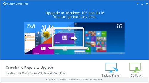 EaseUS System GoBack Free       