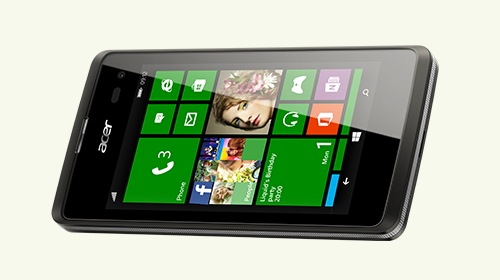 Acer готовит сразу четыре новых смартфона с Windows