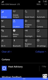    Windows 10 Mobile Insider Preview 10158