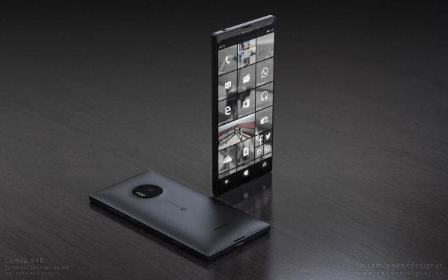 Весьма реалистичный концепт Lumia 940
