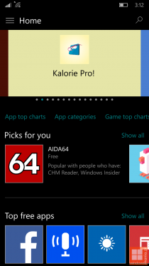  Windows 10 Mobile Insider Preview 10162