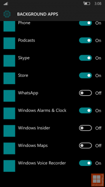Скриншоты Windows 10 Mobile Insider Preview 10162