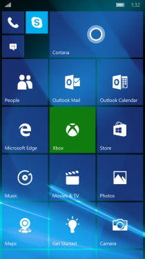 Скриншоты Windows 10 Mobile Insider Preview 10166
