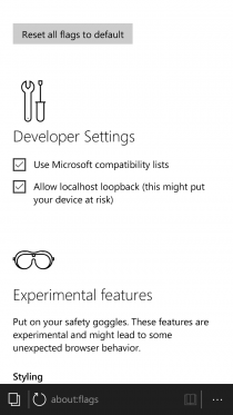  Windows 10 Mobile Insider Preview 10166