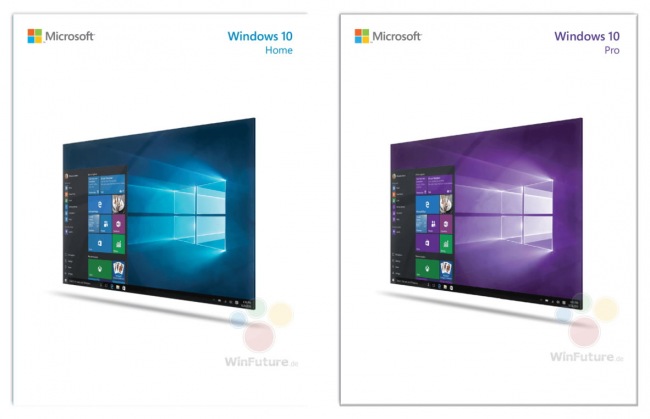 Первые изображения коробочных дистрибутивов Windows 10