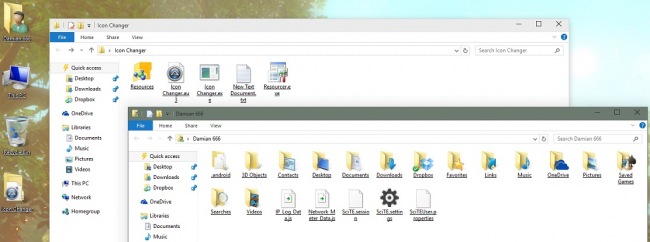 Icon Changer      Windows 10