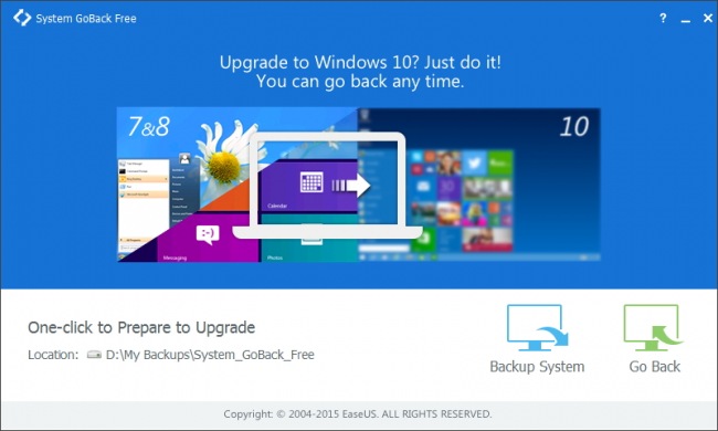 EaseUS System GoBack Free       