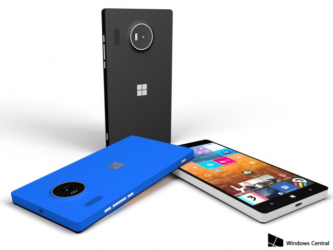 Новые рендеры Microsoft Lumia 950 XL