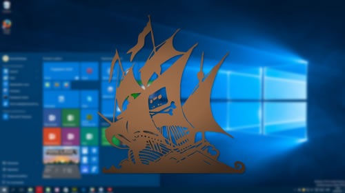Пираты решили блокировать Windows 10