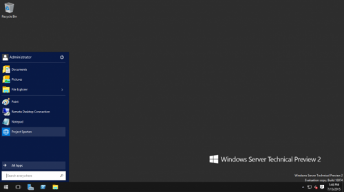 Windows Server 2016 Technical Preview 3 будет выпущена уже в этом месяце