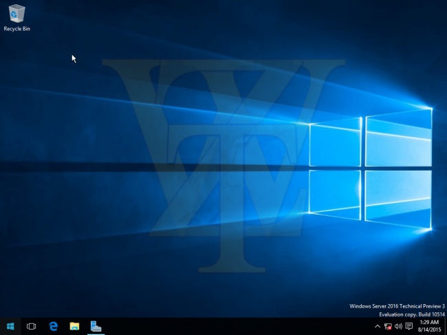    Windows Server 2016 Technical Preview 3 build 10514