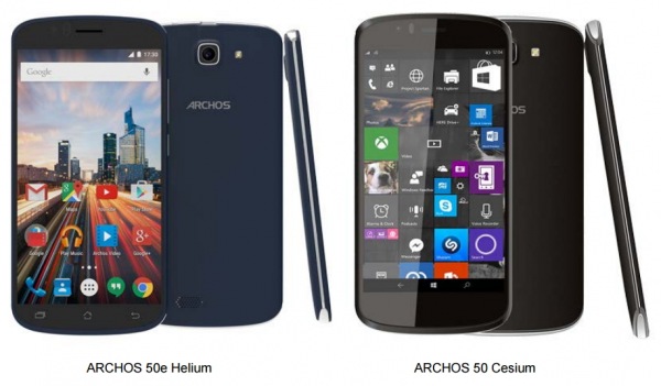  ARCHOS      Windows 10 Mobile