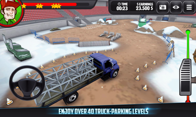 Для Windows Phone анонсирован симулятор Trucking 3D