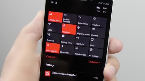 AdDuplex:  Windows 10 Mobile   5%