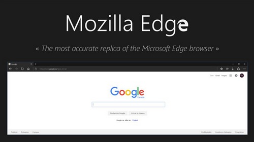 Mozilla Edge — скин для Firefox в стиле нового браузера от Microsoft