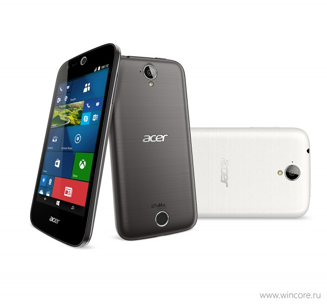 Acer привезла на IFA 2015 сразу три новых смартфона с Windows 10 Mobile