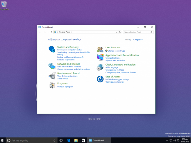  Windows 10 Insider Preview 10537