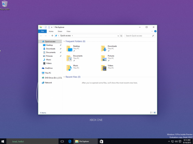  Windows 10 Insider Preview 10537