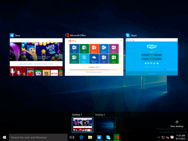  Windows 10 Insider Preview 10540