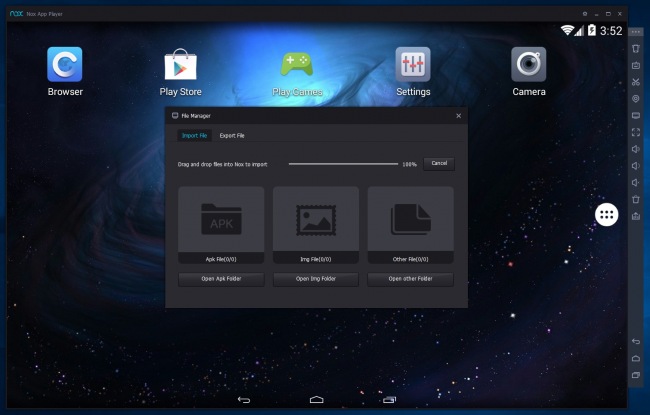 Nox App Player — плеер для Android-приложений