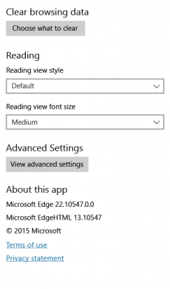Разработчики Microsoft Edge развели версии приложения и движка