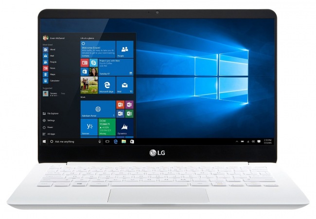 LG gram      Windows 10