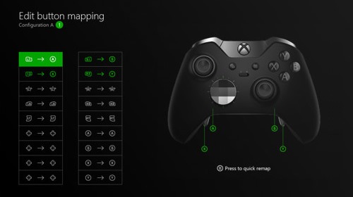 Владельцы Xbox One скоро смогут переназначать клавиши геймпада