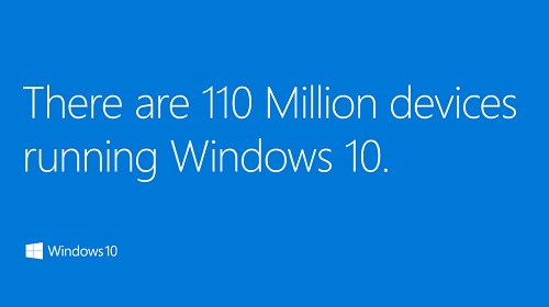 Число установок Windows 10 достигло 110 миллионов