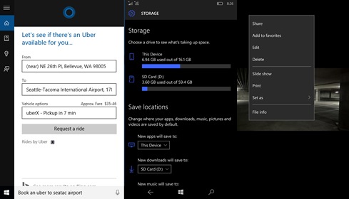 Windows 10 Mobile Insider Preview 10572     