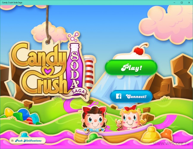 Candy Crush Soda Saga выпущена для Windows 10