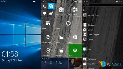 Windows 10 Mobile      