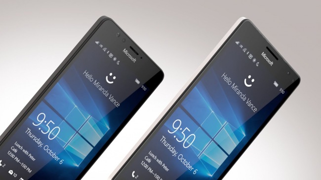 Microsoft    Lumia 950, 950 XL  550