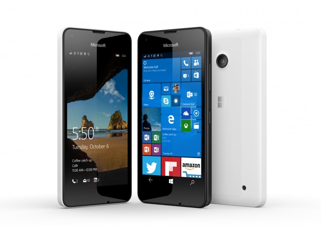 Microsoft официально представила смартфоны Lumia 950, 950 XL и 550