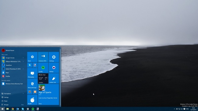      Windows 10 Insider Preview 10565